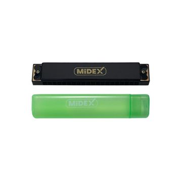 Midex HN-20BK Siyah 20 Delikli Mızıka
