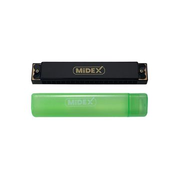 Midex HN-20BK Siyah 20 Delikli Mızıka