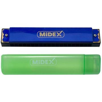 Midex HN-20BL Mavi 20 Delikli Mızıka