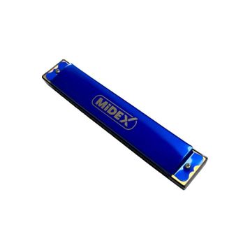 Midex HN-20BL Mavi 20 Delikli Mızıka