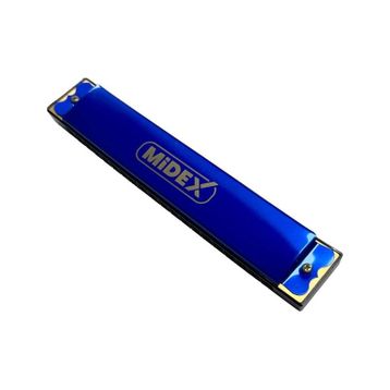 Midex HN-20BL Mavi 20 Delikli Mızıka