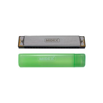Midex HN-20SL Silver 20 Delikli Mızıka