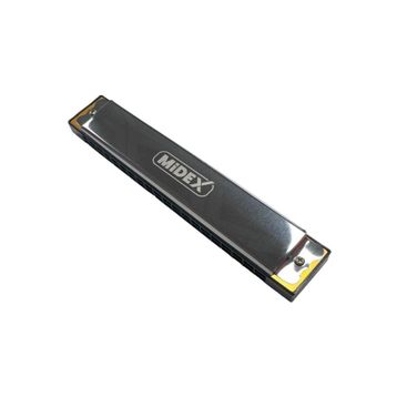 Midex HN-20SL Silver 20 Delikli Mızıka