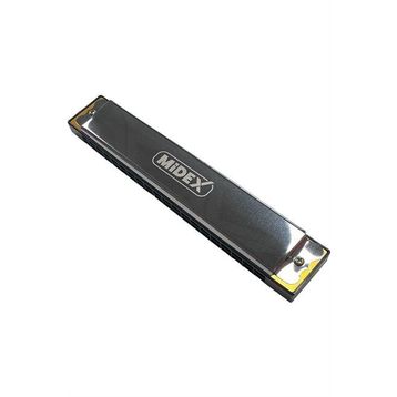 Midex HN-20SL Silver 20 Delikli Mızıka