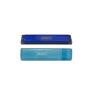 Midex HN-24BL Mavi 24 Delikli Mızıka