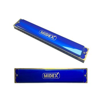 Midex HN-24BL Mavi 24 Delikli Mızıka