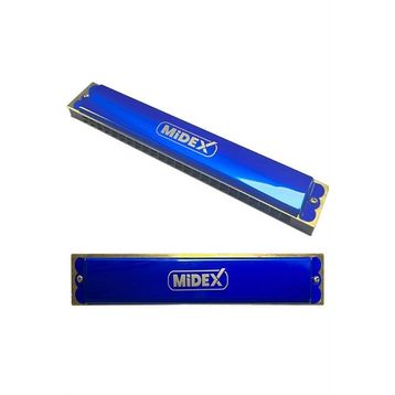Midex HN-24BL Mavi 24 Delikli Mızıka