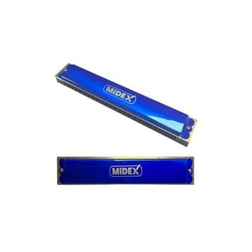 Midex HN-24BL Mavi 24 Delikli Mızıka