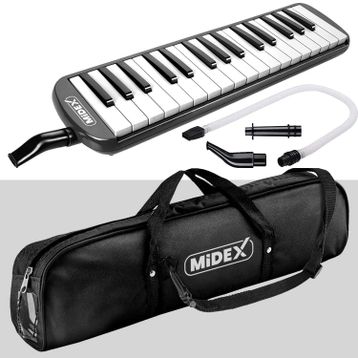 Midex ML-32BK 32 Tuşlu Siyah Melodika Seti