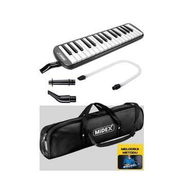 Midex ML-32BK 32 Tuşlu Siyah Melodika Seti