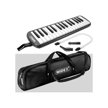 Midex ML-32BK 32 Tuşlu Siyah Melodika Seti