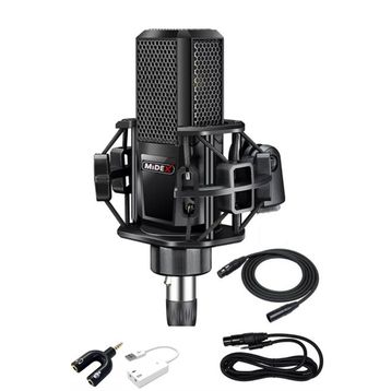 Midex MX-2020 Condenser +48V Stüdyo Ses Kayıt Mikrofonu