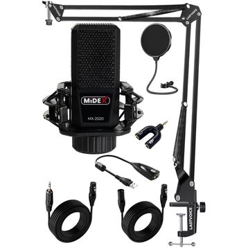 Midex Mx-2020 Stf Stüdyo Kondenser Mikrofon Stand Filtre