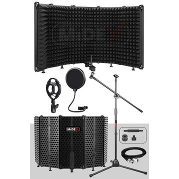 Midex PF-43X 69x26 cm Set Mikrofon Ses Yalıtım Paneli