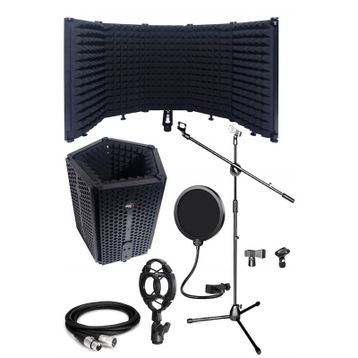 Midex PF-43X 69x26 cm Set Mikrofon Ses Yalıtım Paneli