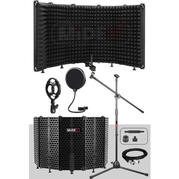 Midex PF-43X 69x26 cm Set Mikrofon Ses Yalıtım Paneli