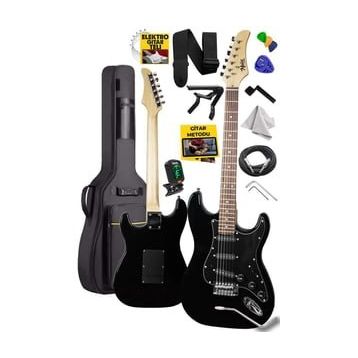 Midex RPH-30BK Full Black Profesyonel Elektro Gitar