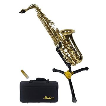 Midex Sf-8000st Standlı Profesyonel Alto Saksafon