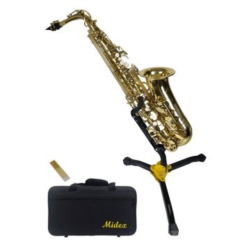 Midex Sf-8000st Standlı Profesyonel Alto Saksafon