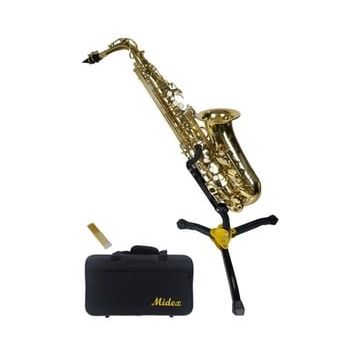 Midex Sf-8000st Standlı Profesyonel Alto Saksafon