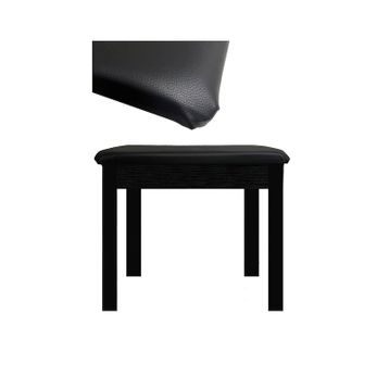 Midex TBX-144BK 32x54x48 cm Gizli Bölmeli Siyah Piyano Taburesi