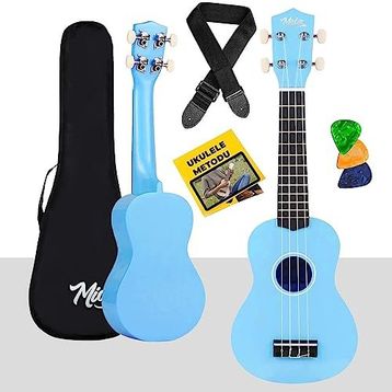 Midex Ukx-901bl Mavi Soprano Ukulele