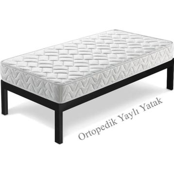 Midilife Bianco Jakarlı Ortopedik Yaylı 70x120 cm Yatak