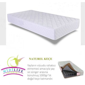 Midilife Lifebed Coton Ortopedik Yaylı 120x190 cm Yatak