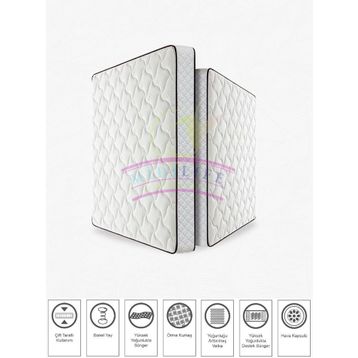 Midilife Lifebed Coton Ortopedik Yaylı 130x190 cm Yatak