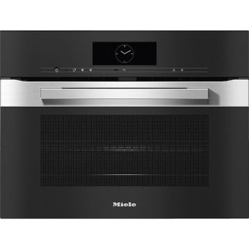 Miele H 7840 BM Çelik Kompakt Ankastre Mikrodalgalı Fırın