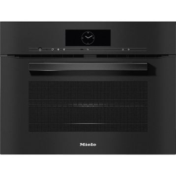 Miele H 7840 BM Siyah Kompakt Ankastre Mikrodalgalı Fırın