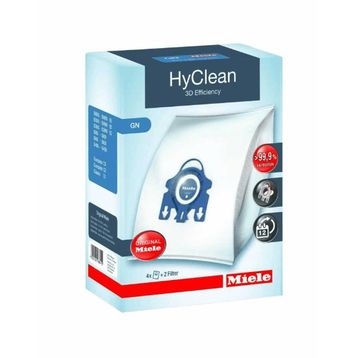 Miele HyClean 3D GN 4'lü Beyaz Toz Torbası