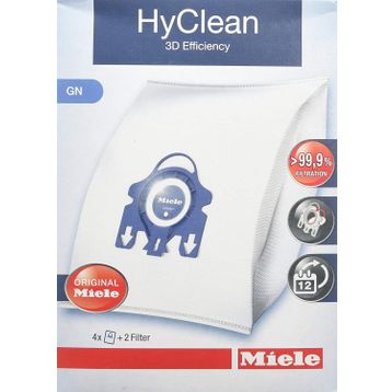 Miele HyClean 3D GN 4'lü Beyaz Toz Torbası