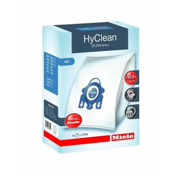 Miele HyClean 3D GN 4'lü Beyaz Toz Torbası