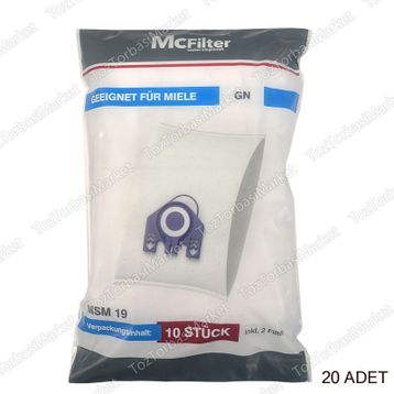 Miele S-4 Ecoline 20 Adet Süpürge Toz Torbası