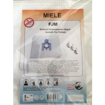 Miele S 5261 10 Adet Uyumlu Süpürge Toz Torbası