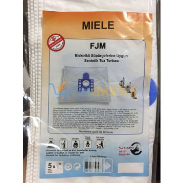 Miele S4000-S4999 20 Adet Süpürge Toz Torbası