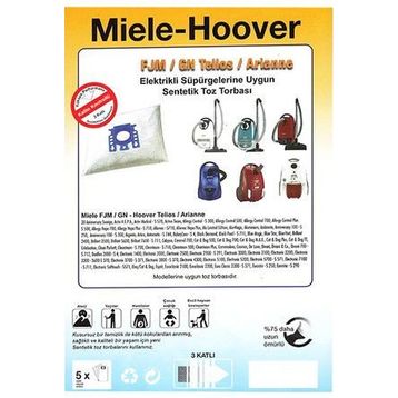 Miele Summertime Uyumlu Süpürge Toz Torbası