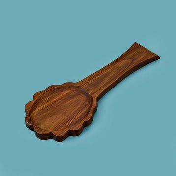 Mien Akasya Kahverengi 32 cm Kaşık Altlığı
