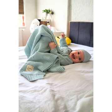 Miespiga Standart Turkuaz Sycamore Bebek Battaniyesi
