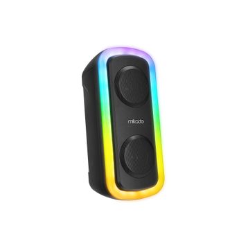Mikado MD-C18 Siyah 8 W RGB Işıklı Taşınabilir Speaker Hoparlör