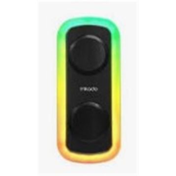 Mikado MD-C18 Siyah 8 W RGB Işıklı Taşınabilir Speaker Hoparlör
