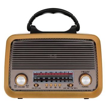 Mikado MDR 99 Ahşap Bluetooth Klasik Radyo
