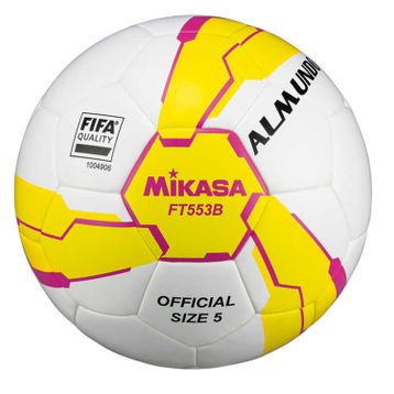 Mikasa FT553B-YP W/FIFA No:5 Sentetik Deri Hibrit Futbol Topu