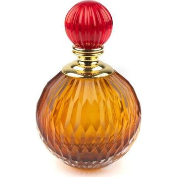 Mikasa Moor Amber Kırmızı Cam 8x13 cm Parfüm Şişesi