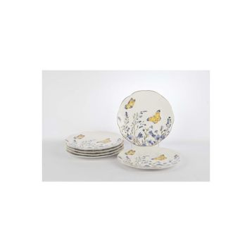 Mikasa Moor Butterfly Lovers 6lı 20 cm Pasta Tabağı