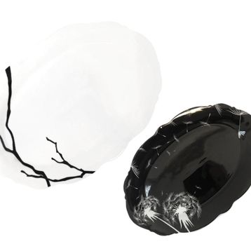 Mikasa Moor Dandelions 2'li Oval Servis Tabak