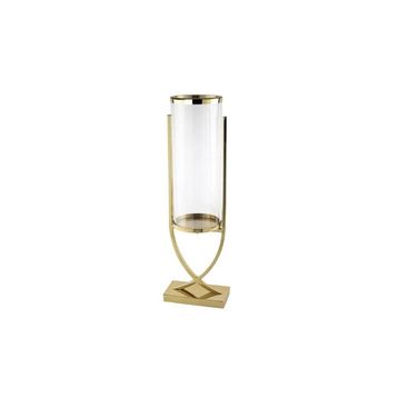 Mikasa Moor Gold X Ayaklı Metal Cam16x21x68 cm Mumluk