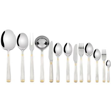 Mikasa Moor Gustoso Gold 90 Parça Çatal Kaşık Bıçak Seti
