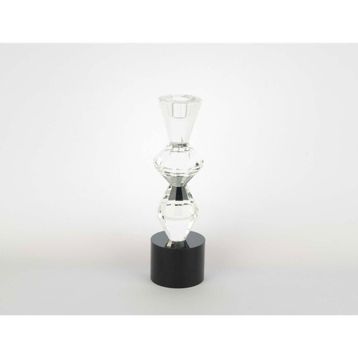 Mikasa Moor Kristal 27x8 cm Şeffaf Şamdan